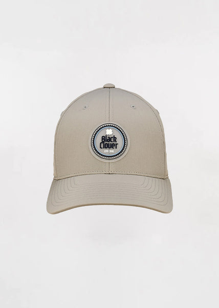 grey black clover hat adjustable