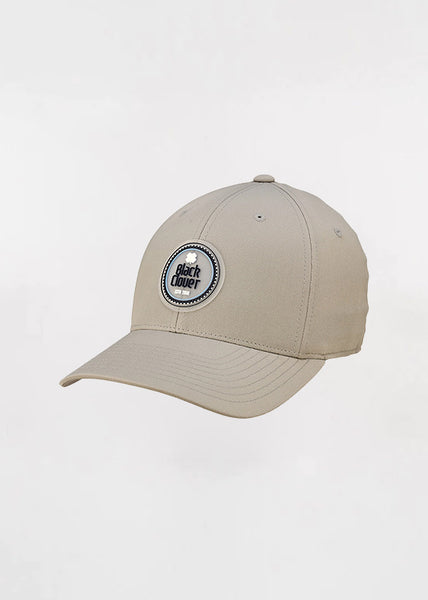 grey black clover hat adjustable