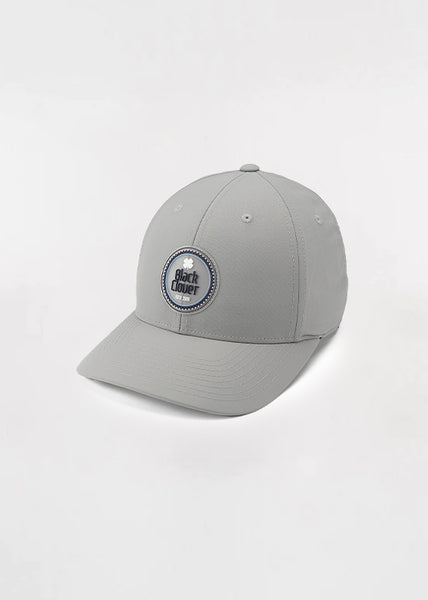 grey black clover hat adjustable