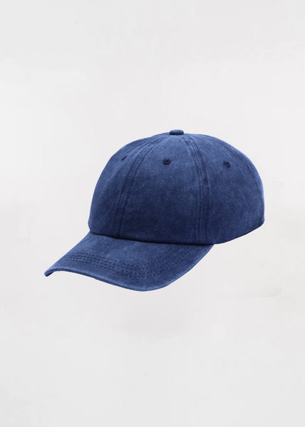 Vintage Cotton Adjustable Dad Hats plain(navy blue)