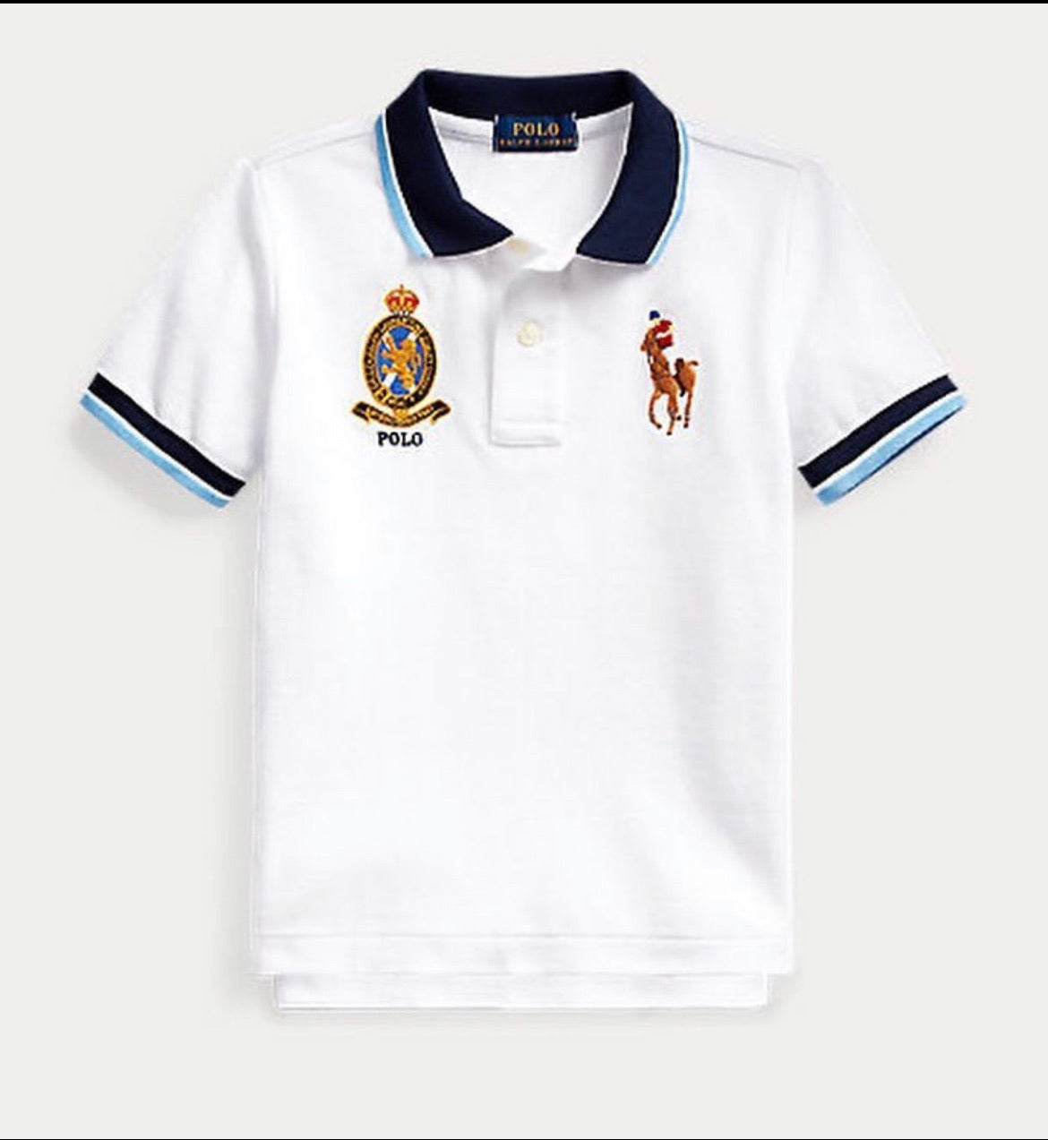 Ralph lauren white big bony