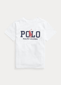 Big Pony LOGO Cotton Tee By Ralph Lauren