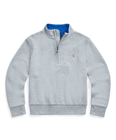 Cotton Quarter Zip Pullover By Ralph Lauren